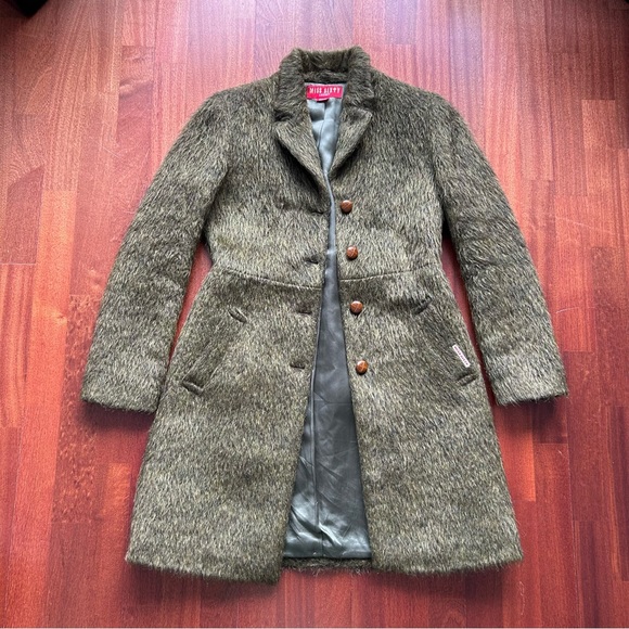 Miss Sixty green wool coat - Picture 6 of 9